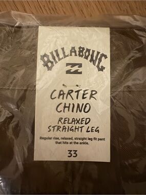 Billabong Carter Chino Pants - Brown